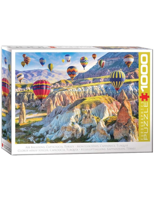 Rompecabezas Globos Aerostáticos Eurographics 1000 piezas