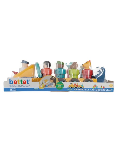 Autobús Giratorio Battat juego didáctico infantil unisex