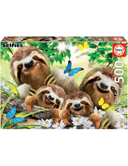 Rompecabezas Familia de Slots Educa 500 piezas