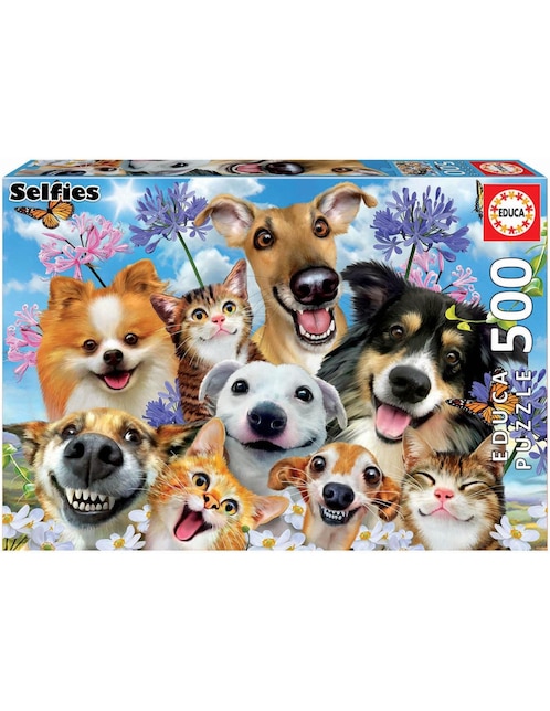 Rompecabezas Fun in the Sun Selfie Educa 500 piezas