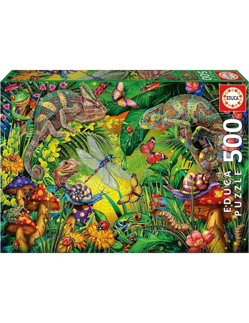 Rompecabezas Bosque Colorido Educa 500 piezas