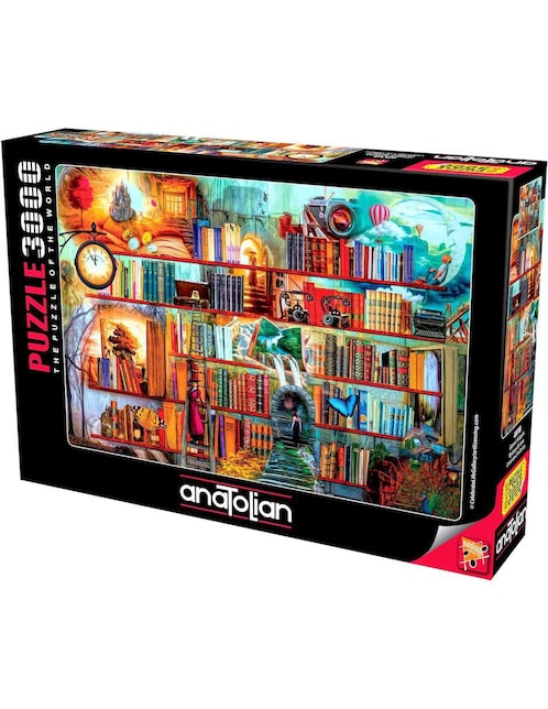 Rompecabezas El Mundo del Libro Anatolian 3000 piezas