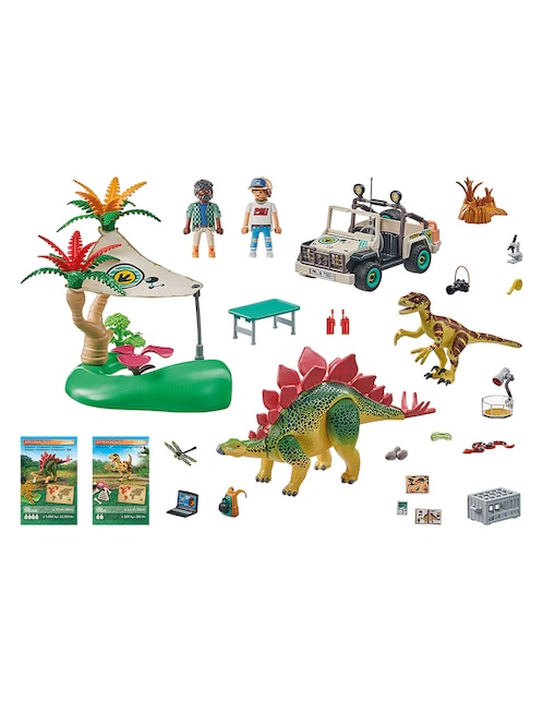 Playmobil Campamento de investigación con dinosaurios 71523
