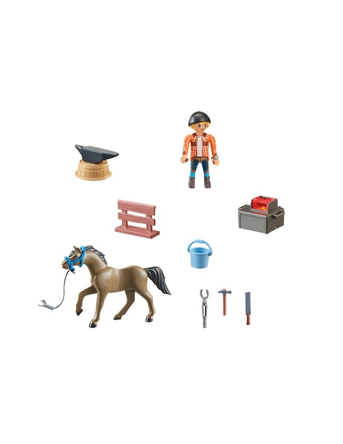 Playmobil Herrador Ben y Aquiles 71357