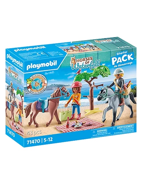 PLAYMOBIL Playmovil Excursión a caballo 71470 Horses of Waterfall