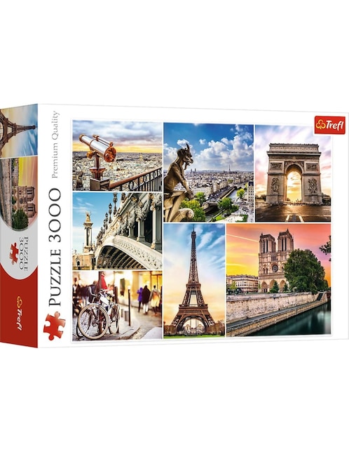 Rompecabezas Paris Trefl 3000 piezas