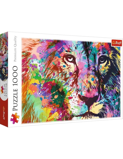 Rompecabezas Majestuoso león Trefl 1000 piezas