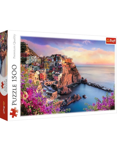 Rompecabezas Manarola, Italia Trefl 1500 piezas