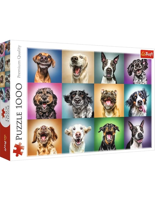 Rompecabezas Perros y más perros Trefl 1000 piezas