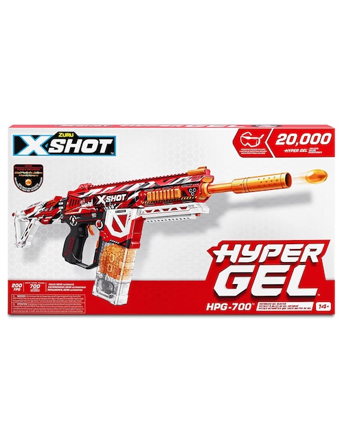 Pistola de hidrogel Zuru X-Shot Hyper Gel