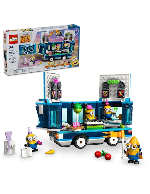 Lego Mi Villano Favorito Bus de Fiesta Musical de los Minions 75581