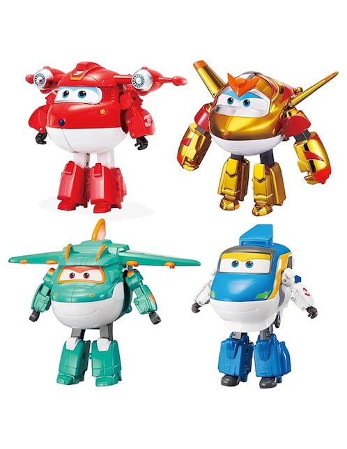 Set figura de acción articulada Super Wings Alpha