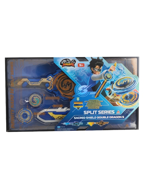 Set trompos d/batalla Infinity Nado con luz 1