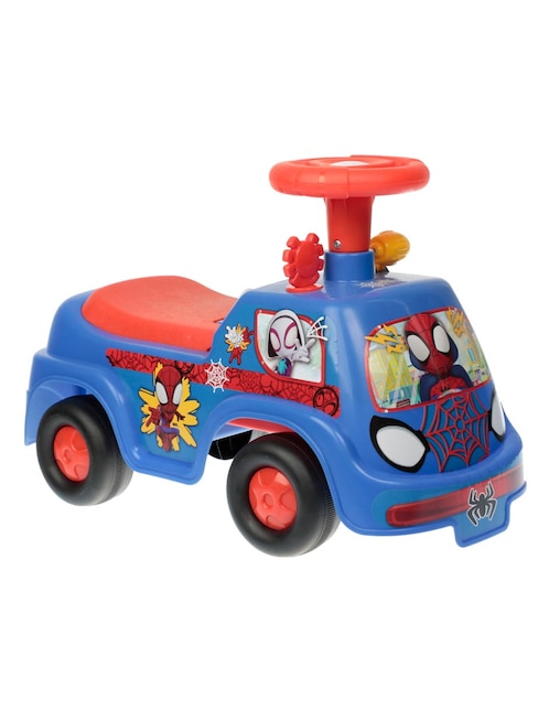 Automóvil montable Spider-Man Spidey de batería