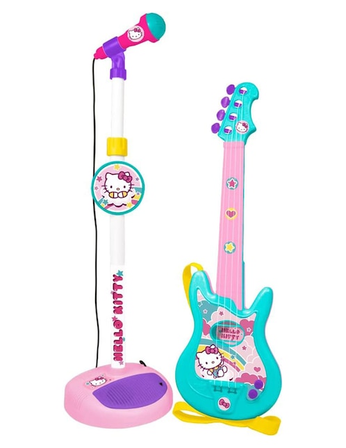 Guitarra Rieg Hello Kitty