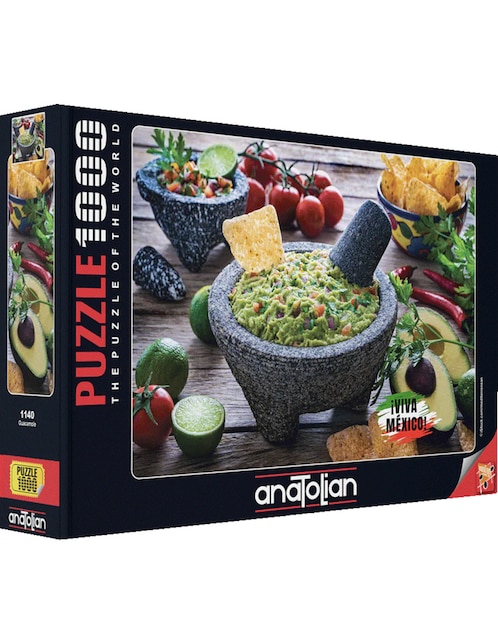 ANATOLIAN Rompecabezas Viva Mexico: Guacamole Anatolian 1000 piezas