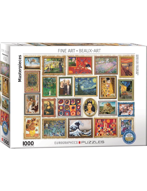Rompecabezas Obras Maestras Eurographics 1000 piezas Suburbia