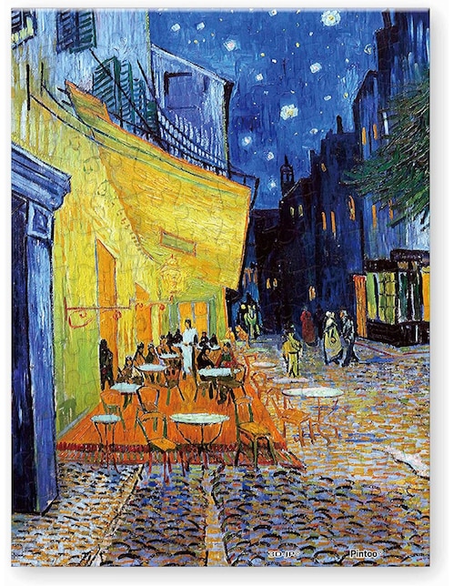 Rompecabezas Van Gogh, Los Girasoles y Café Terraza 150 piezas 1