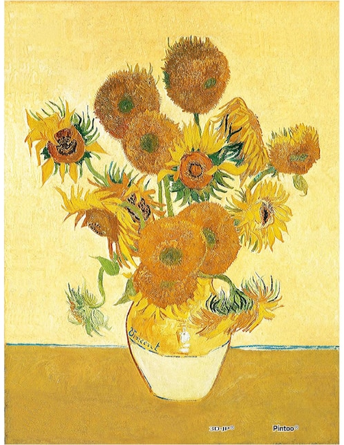 Rompecabezas Van Gogh: Doce Girasoles 150 piezas 1