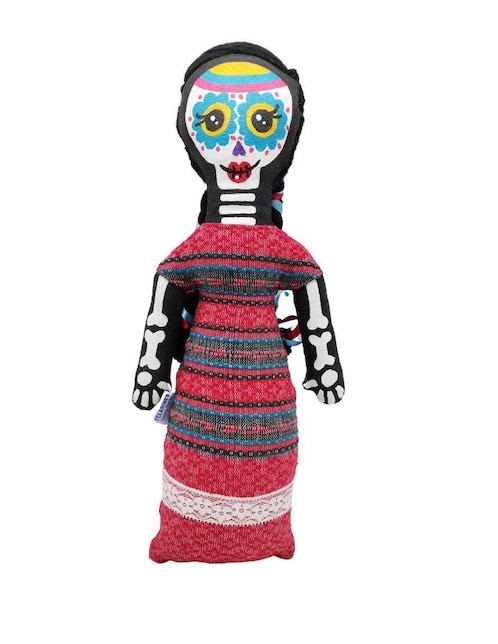 Peluche de Catrina Telarines Hecho a mano de 33 cm