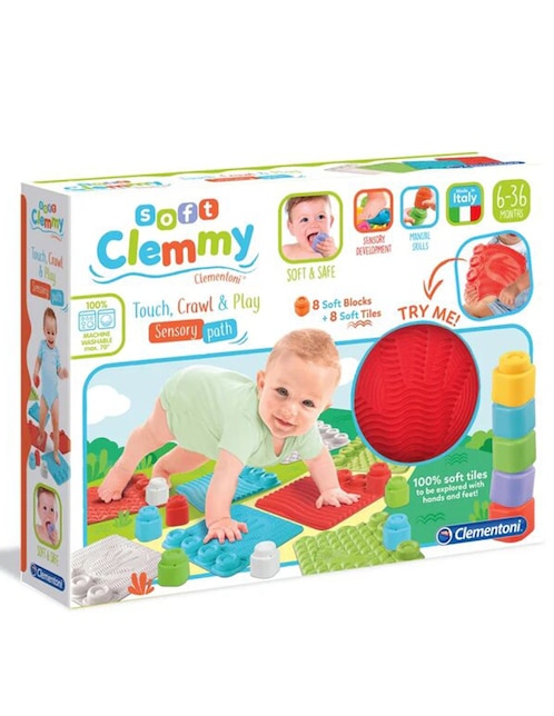 Soft Clemmy Clementoni juego didáctico unisex