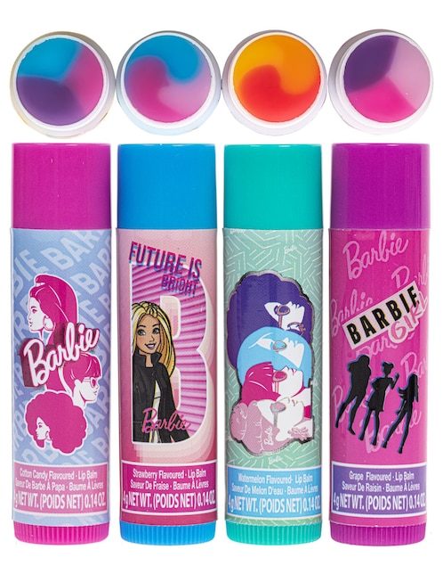 Set de labiales Barbie