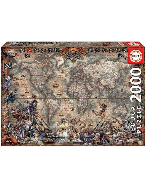 Rompecabezas Piratas 2000 piezas 1