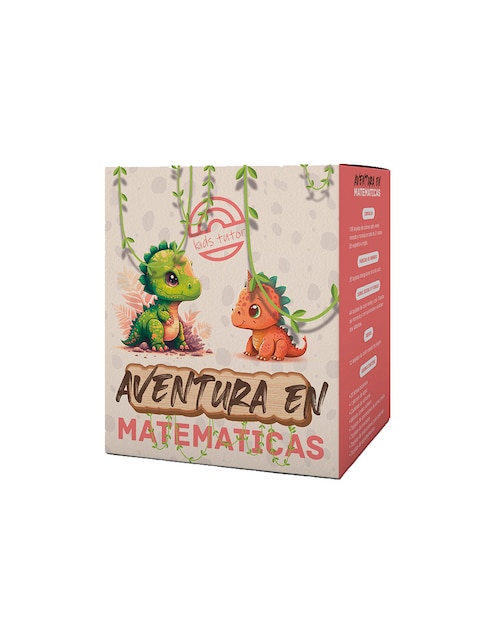 Aventura en matemáticas Dino Crew juego didáctico bilingüe