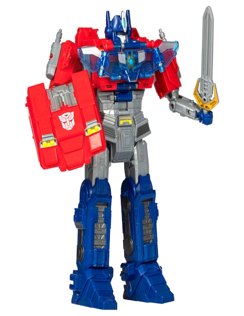 Figura de acción Transformers Optimus Primecon luz y sonido