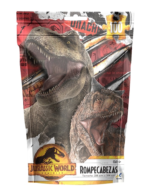 Rompecabezas Jurassic world 100 piezas