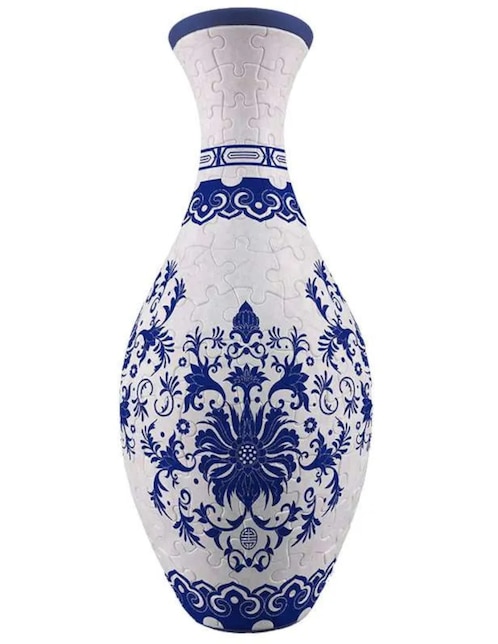 Rompecabezas Jarrón Flores Azules Pintoo 160 piezas