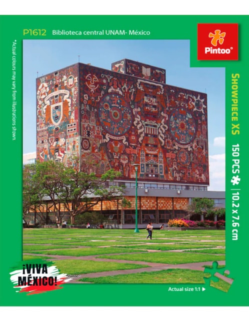 Rompecabezas Biblioteca Central UNAM Pintoo 150 piezas
