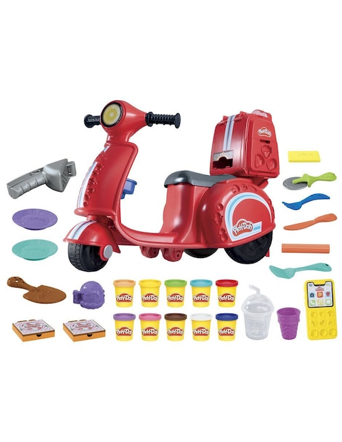 Scooter Play Doh repartidora de pizza Play-Doh