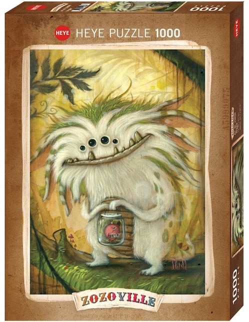 Rompecabezas Zozoville: Veggie Heye 1000 piezas