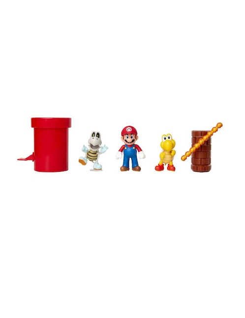 Set figuras de acción Nintendo Super Mario Jakks Pacific