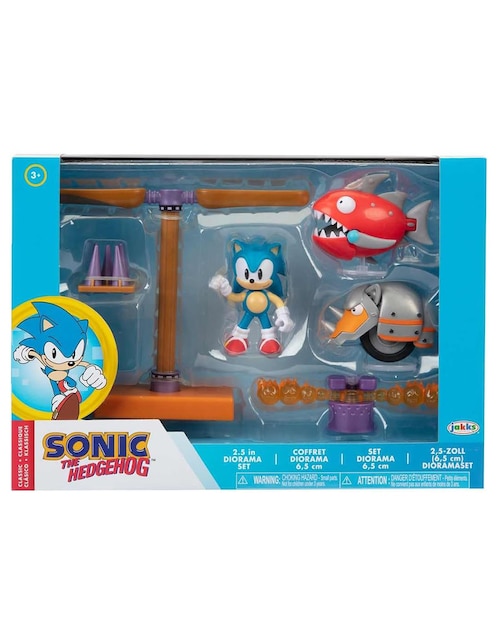 Set figuras acción articulada Sonic Sonic The Hedgehog collectors 1