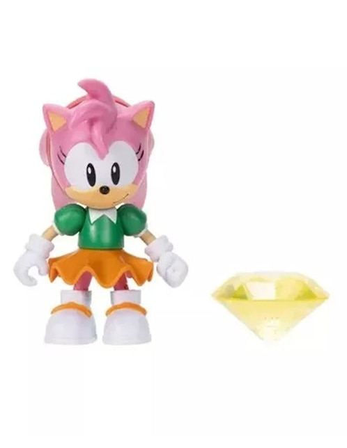 Figura de acción articulada Sonic The Hedgehog Amy Rose Jakks Pacific