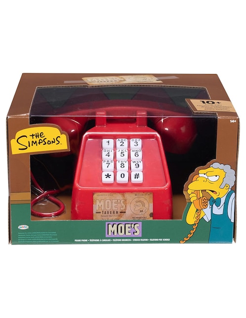 Figura de colección The Simpons Moe Szylak Jakks Pacific con sonido