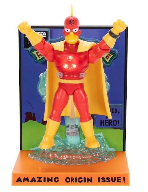 Figura de acción artículada The Simpson Radioactive Man con luz 1