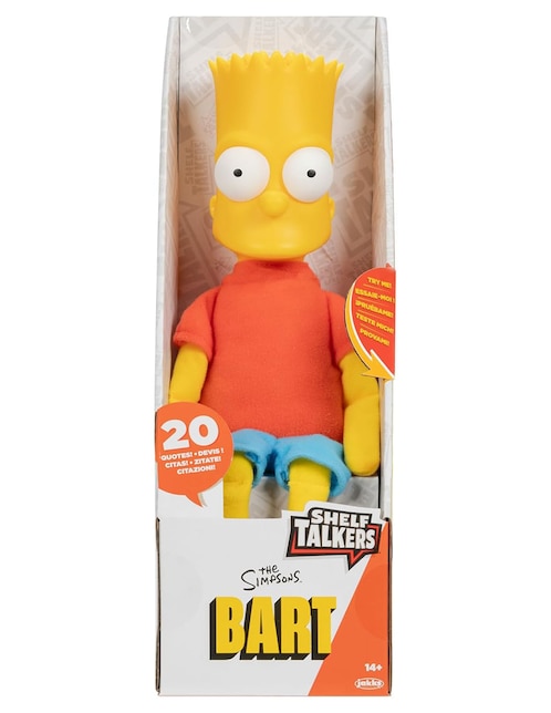 Peluche de Bart Simpson Humano de 29 cm 1