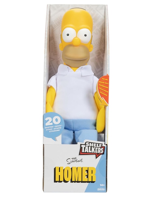Peluche de Homero Simpson Humano de 31 cm 1