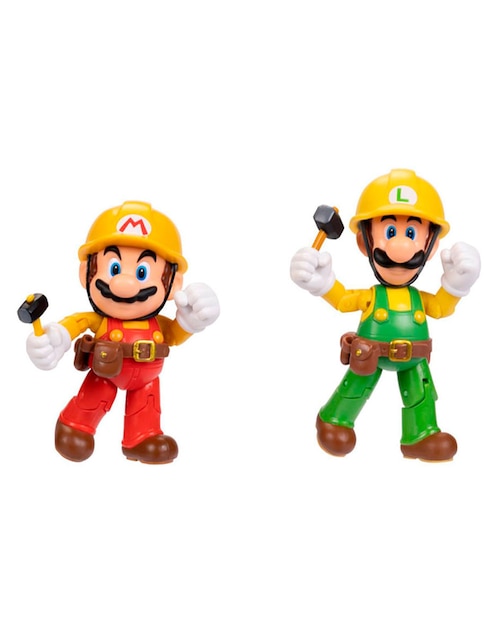 Set figura acción articulada Super Mario Jakks Pacific