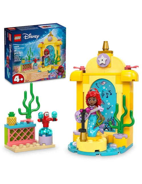 Lego Disney Animation Escenario musical de Ariel 43235