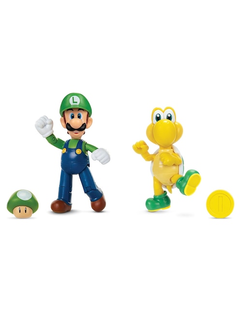 Set figuras acción articulada Super Mario collectors 1
