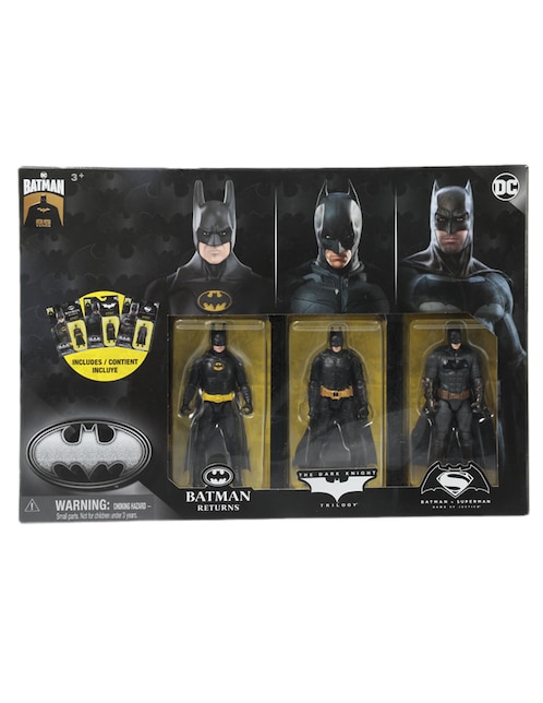 Set figuras de acción Batman articulado