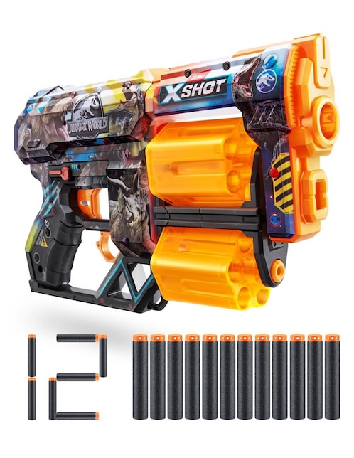 Lanzadardos Zuru X-Shot Skins Dread Jurassic World