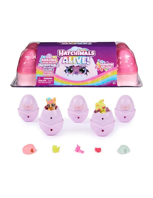 Figura sorpresa Hatchimals Spin Master Arcoiris