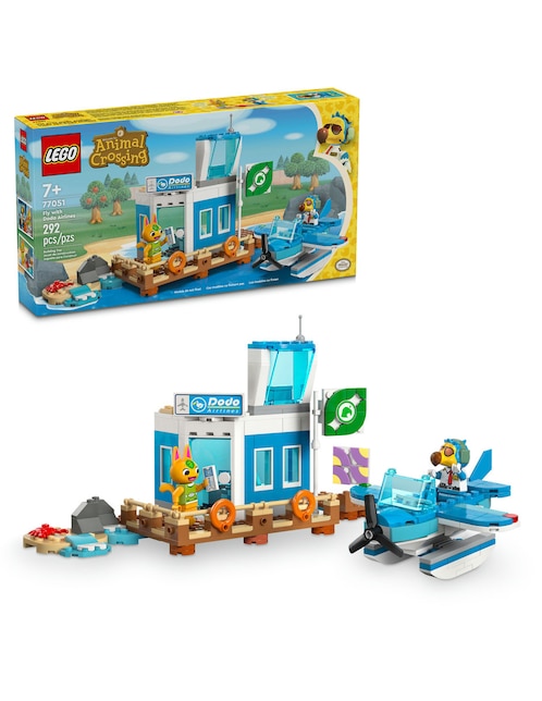 Lego Animal Crossing Vuela con dodo airlines 77051