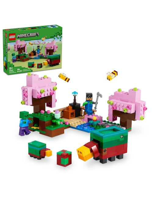 Lego Minecraft El jardin de cerezos en flor 21260