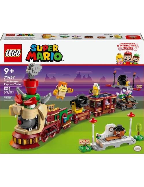 Lego Super Mario El tren expreso Bowser 71437 8
